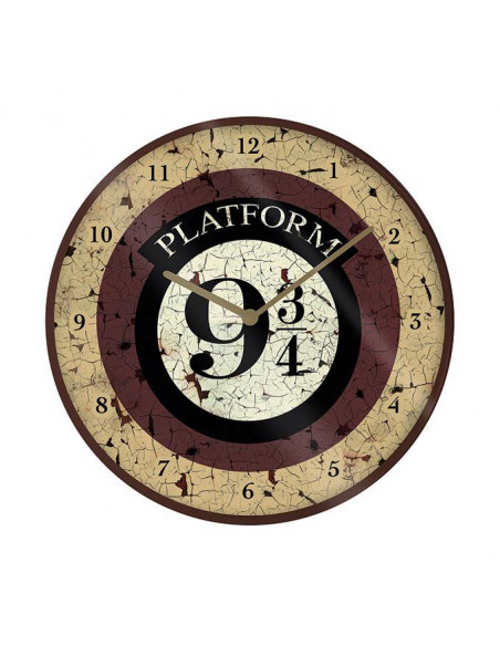 Harry Potter: Platform 9 3/4 Clock (Orologio Da Muro)