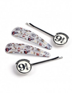 Harry Potter: Platform 9 3/4 Hair Clip Set