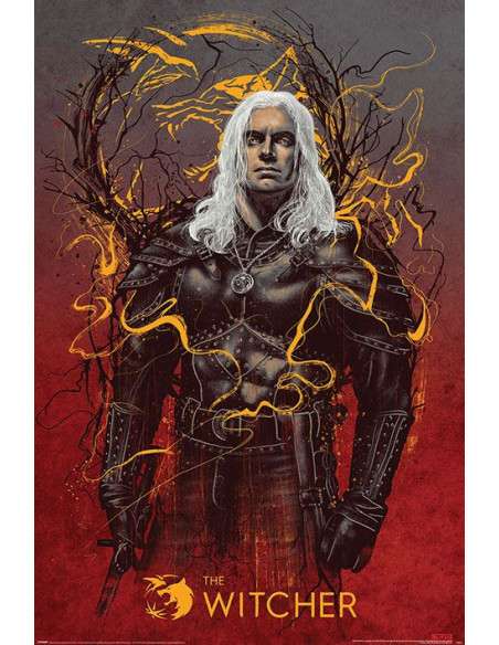 Witcher (The): Pyramid - Geralt The Wolf (Poster Maxi 61X91,5 Cm)