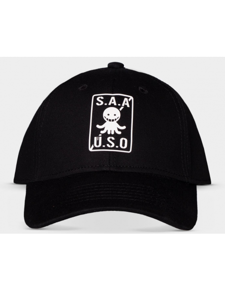 Assassination Classroom: Men'S Adjustable Cap Black (Cappellino)