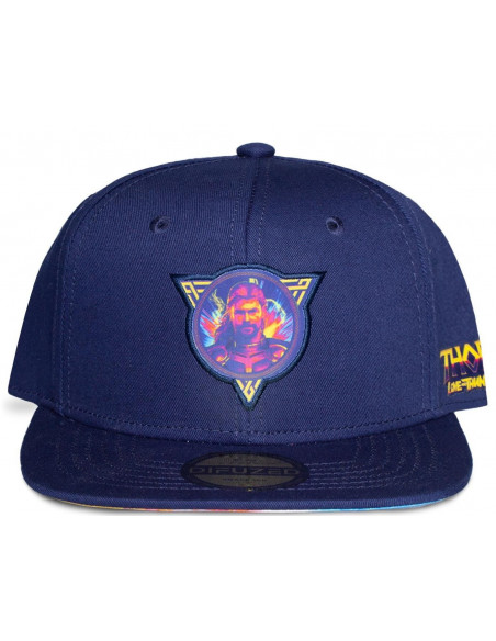 Marvel: Thor Men'S Snapback Cap Blue (Cappellino)