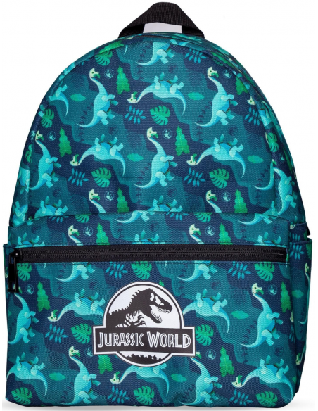 Jurassic Park: Backpack Smaller Size Black (Zaino)