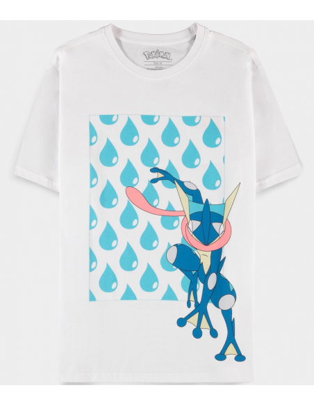 Pokemon: Greninja White 02 (T-Shirt Unisex Tg. M)
