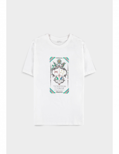 Fantastic Beasts: Women'S White (T-Shirt Donna Tg. S)