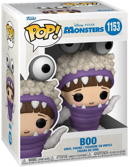 Disney: Funko Pop! - Monsters Inc - Boo (W/Hood Up) (Vinyl Figure 1153)