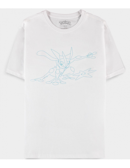 Pokemon: Greninja White (T-Shirt Unisex Tg. 2XL)  V.1