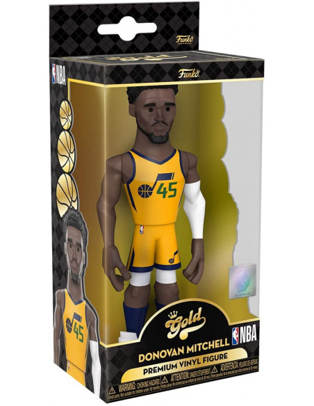 Basketball: Funko Gold - Nba - Jazz - Donovan Mitchell (5p) (Premium Vinyl Figure)