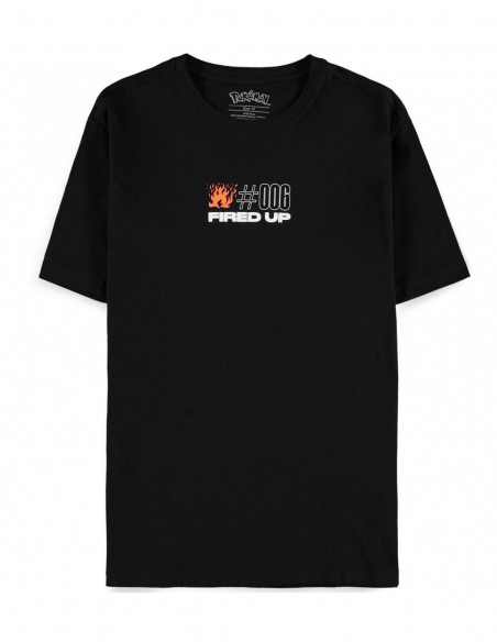 Pokemon: Charizard Black (T-Shirt Unisex Tg. XL) V.2