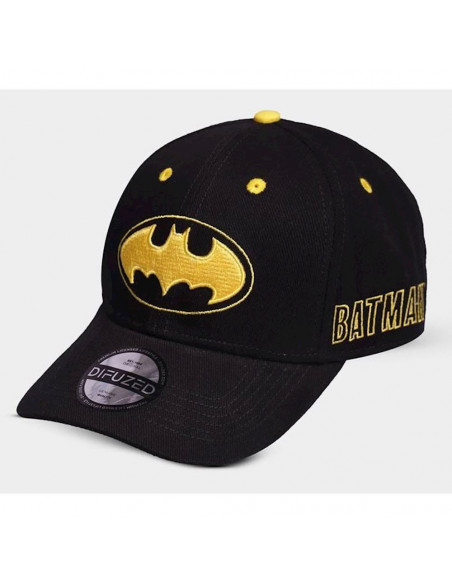 Dc Comics: Batman - Core Logo Curved Bill Cap Adjustable Black (Cappellino)