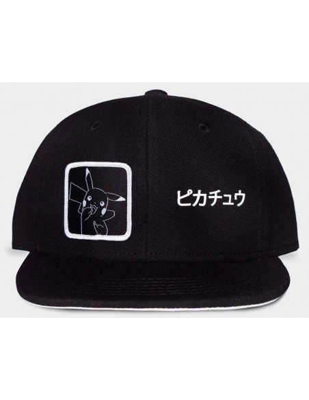 Pokemon: Men'S Snapback Cap Black (Cappellino)