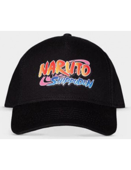 Naruto: Men'S Adjustable Cap Black (Cappellino) V.2