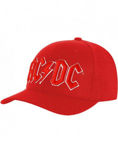 Ac/Dc: Baseball Red Logo (Red) (Cappellino)