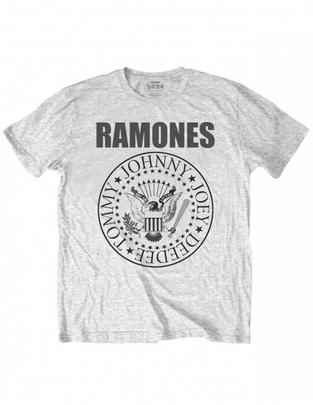 Ramones: Presidential Seal Grey (T-Shirt Bambino 3-4 Years)