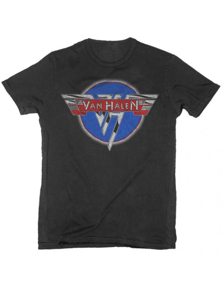 Van Halen: Chrome Logo (T-Shirt Unisex Tg. S)
