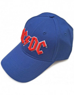 Ac/Dc: Baseball Red Logo (Mid Blue) (Cappellino)