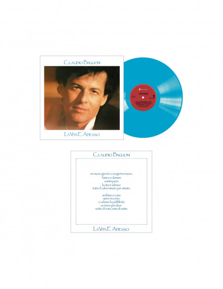 Baglioni Claudio - La Vita E' Adesso (180 Gr. Turquoise Vinyl)