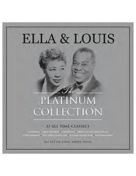 Ella Fitzgerald and Louis - The Platinum Collection (3Lp White Vinyl)