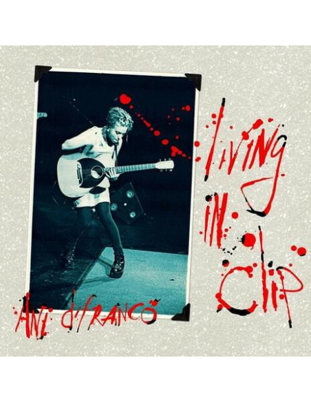 Difranco Ani - Living In Clip (Blue Swirl Vinyl)