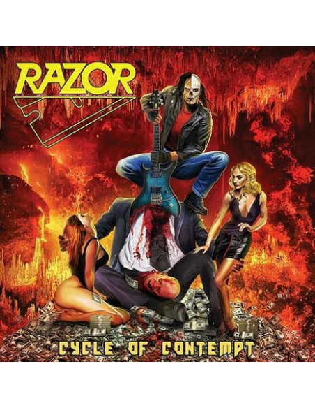 Razor - Cycle Of Contempt (Neon Yellow Vinyl)