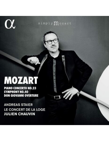 Chauvin Julien - Mozart Piano Concerto 23 Symphony 40 - (CD)
