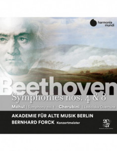 Akademie Fur Alte Musik Berlin - Beethoven Symphonies 4 and 8 - (CD)