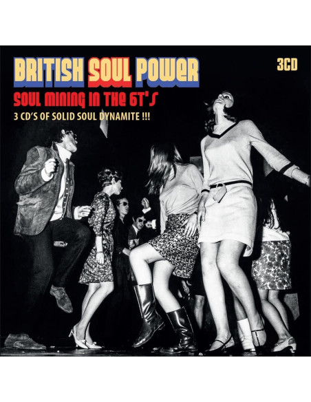 Compilation - British Soul Power Soul Mining In The 6T'S (Box 3 Cd) - (CD)