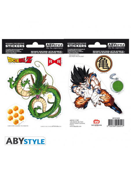 Dragon Ball Z: ABYstyle - Shenron (Stickers 16X11Cm 2 Sheets)