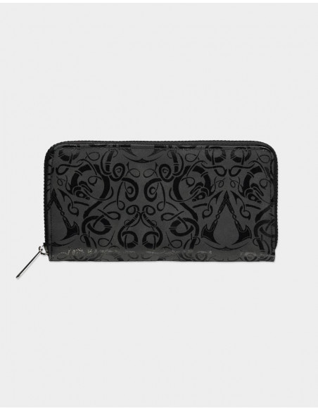 Assassin'S Creed Valhalla: Ladies Zip Around Wallet Black (Portafoglio)