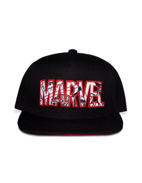 Marvel: Men'S Snapback Cap Black (Cappellino)
