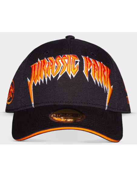 Jurassic Park: Men'S Snapback Cap Black (Cappellino)