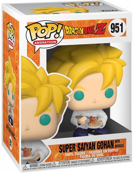 Dragon Ball Z: Funko Pop! Animation - Super Sayan Gohan (With Noodles) (Vinyl Figure 951)