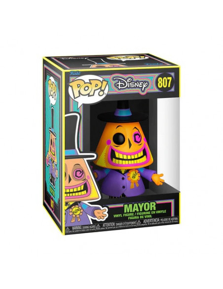 Disney: Funko Pop! - The Nightmare Before Christmas - Mayor (Blacklight) (Vinyl Figure 807)