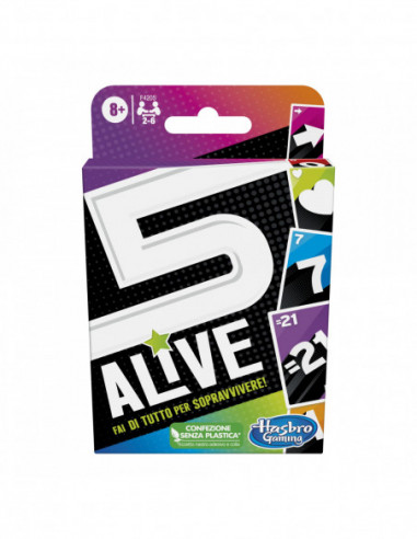Hasbro: 5 Alive Il Gioco Di Carte