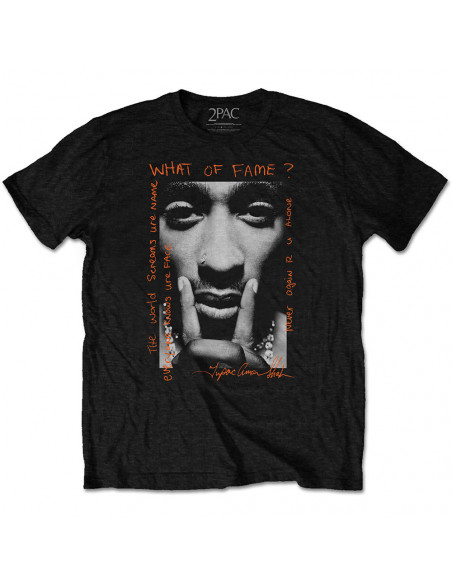 Tupac: What Of Fame? (T-Shirt Unisex Tg. L)