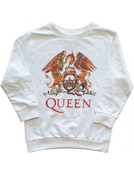 Queen: Classic Crest (Felpa Bambino 11-12 Years)
