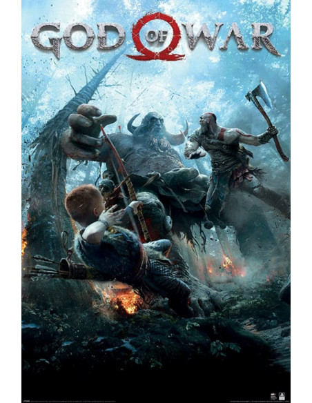 Playstation: Pyramid - God Of War (Poster Maxi 61X91