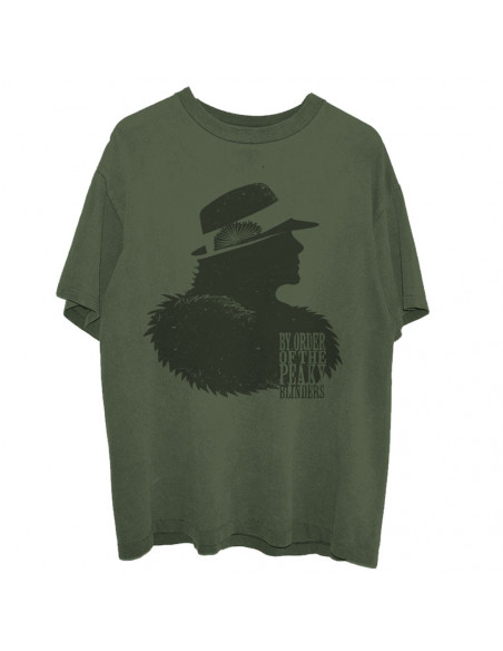 Peaky Blinders: Polly Outline (T-Shirt Unisex Tg. M)