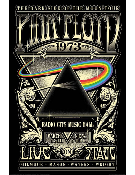 Pink Floyd: Pyramid - DSOTM Tour 1973 (Poster Maxi 61X91 Pink Floyd: Pyramid - DSOTM Tour 1973 (Poster Maxi 61X91