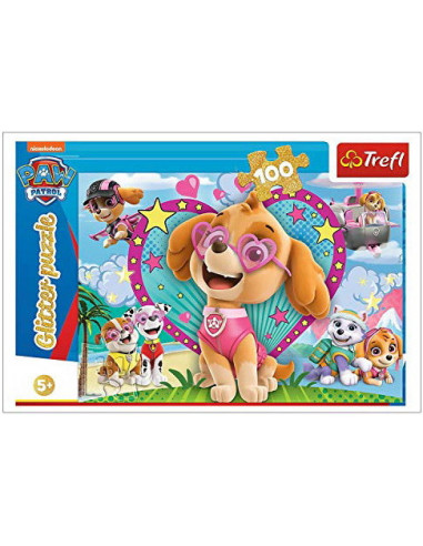 Puzzles  Glitter - Paw Patrol (Skye)...