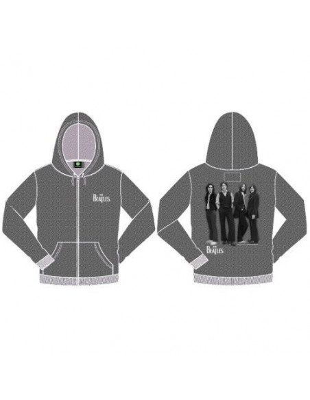 Beatles (The): White Album (Felpa Con Cappuccio Unisex Tg. L)