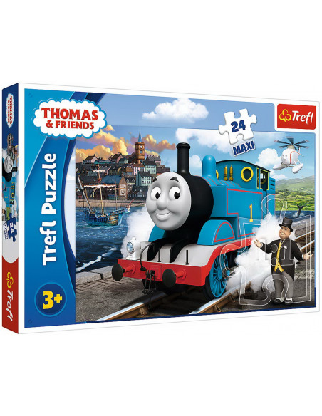 Thomas And Friends: Trefl - Puzzle 24 Maxi - Happy Thomas Day