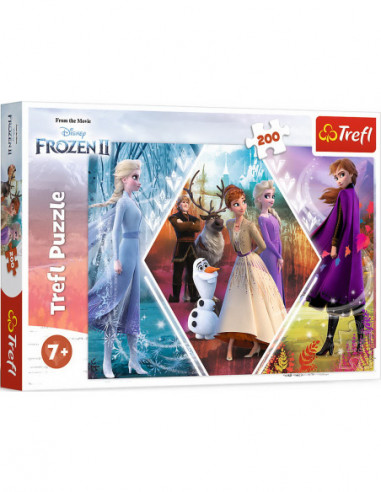 Disney: Trefl - Puzzle 200 - Frozen 2...