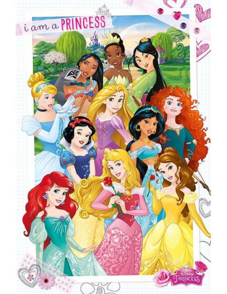 Disney: Pyramid - Princess - I Am A Princess (Poster Maxi 61X91