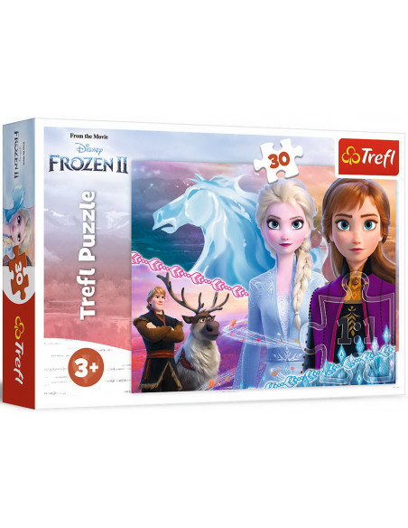 Disney: Trefl - Puzzle 30 - Frozen 2 - The Courage Of The Sisters