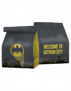 Dc Comics: Half Moon Bay - Gotham City (Lunch Bag / Sacca Portapranzo)