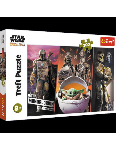 Puzzles - 300 - The Secret Baby Yoda / Lucasfilm Star Wars The Mandalorian