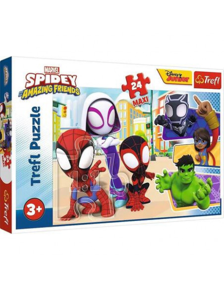 Puzzles - 24 Maxi - Spiday And His Friends / Spiday And His Amazing Friends