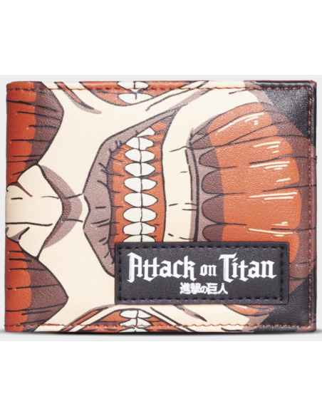 Attack On Titan: Bifold Wallet Black 02 (Portafoglio)