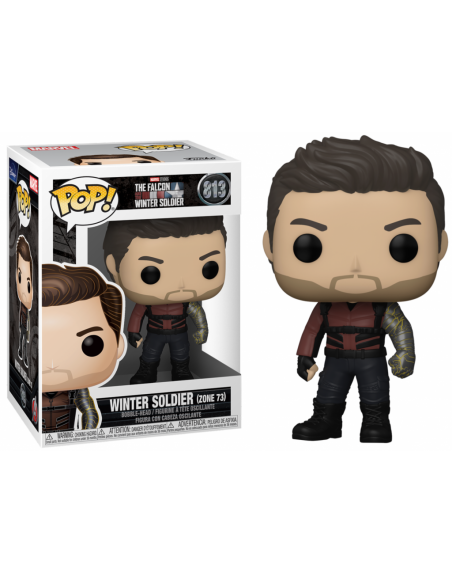 Marvel: Funko Pop! - The Falcon And The Winter Soldier - Winter Soldier Zone 73  (Bobble-Head) (Vinyl Figure 813)