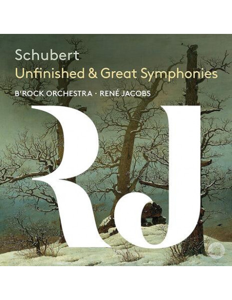 B Rock Orchestra, Rene Jacobs - Schubert Unfinished E Great Symphony - (CD)